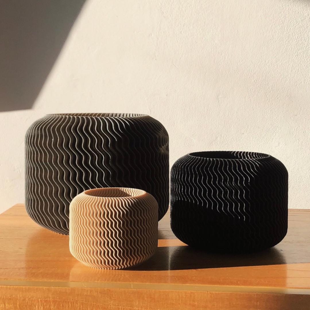 Malibu Pot - Modern Planter / Übertopf innen / Vase / Blumentopf - verschiedene Größen auf Anfrage