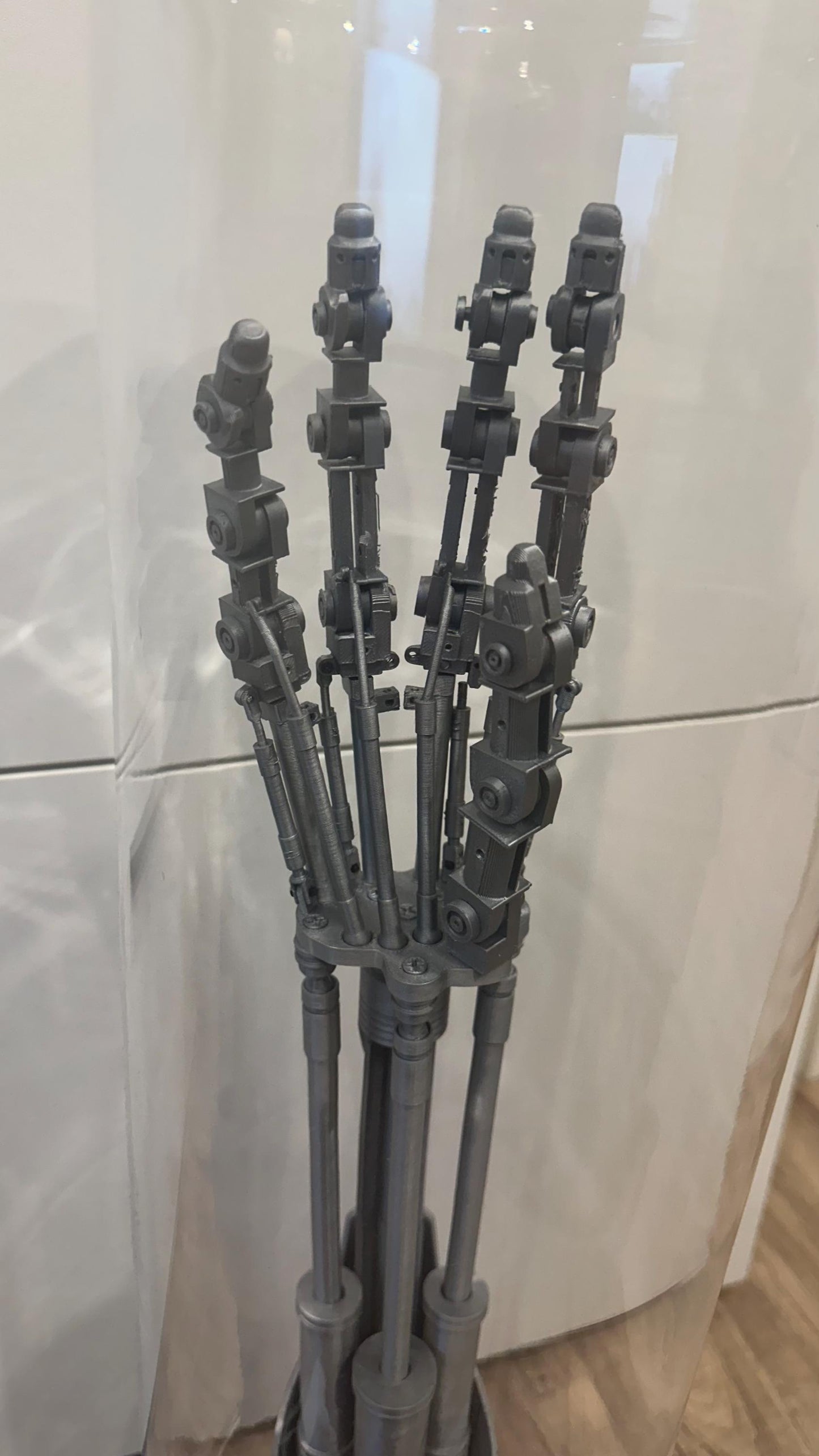 Terminatorlampe T2-T800 - Endoskelett