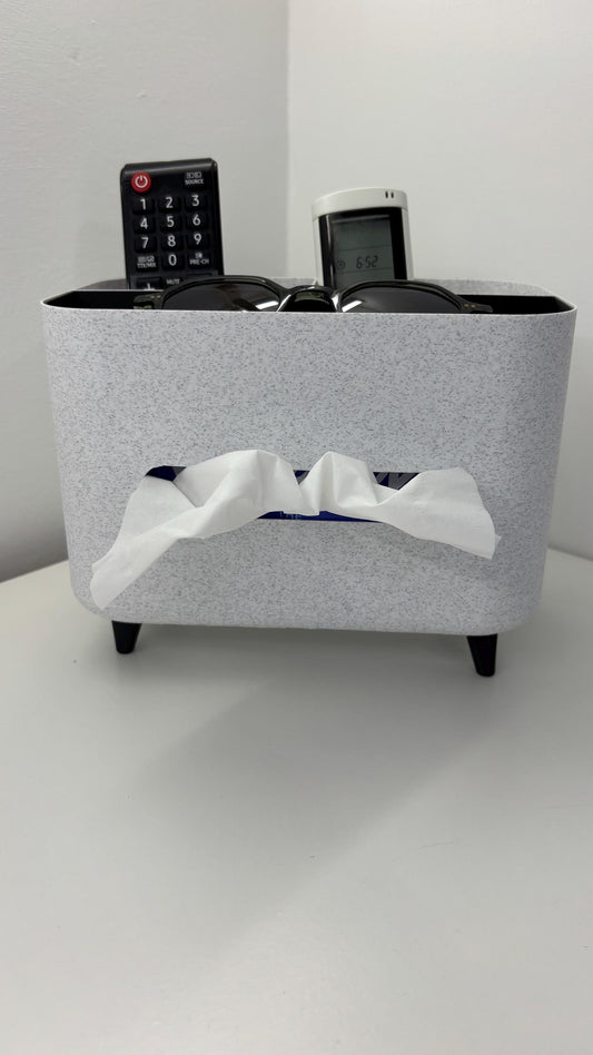 3D-gedruckter Wohnzimmer-Organizer / Fernbedienung / Taschentuchbox