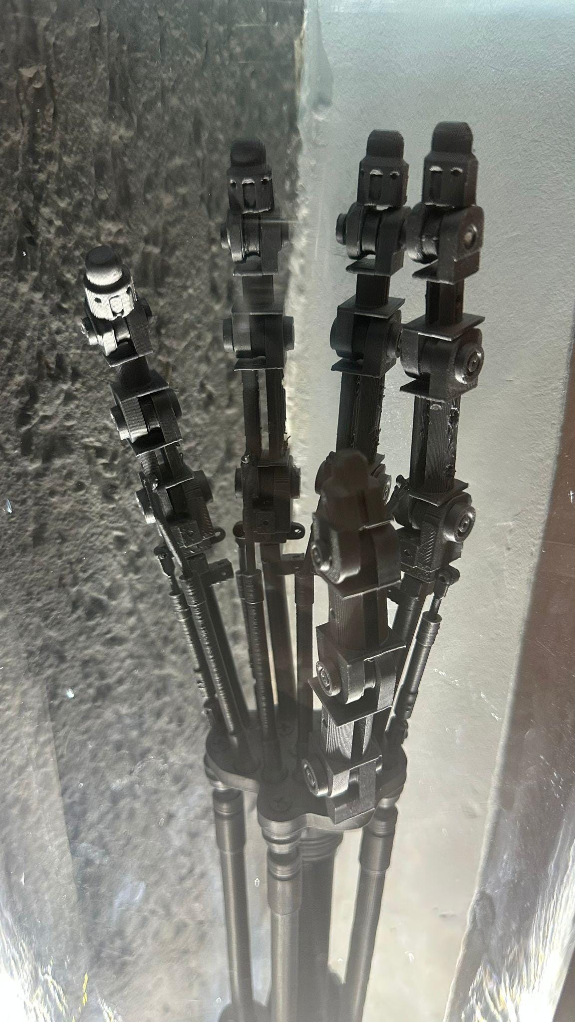 Terminatorlampe T2-T800 - Endoskelett