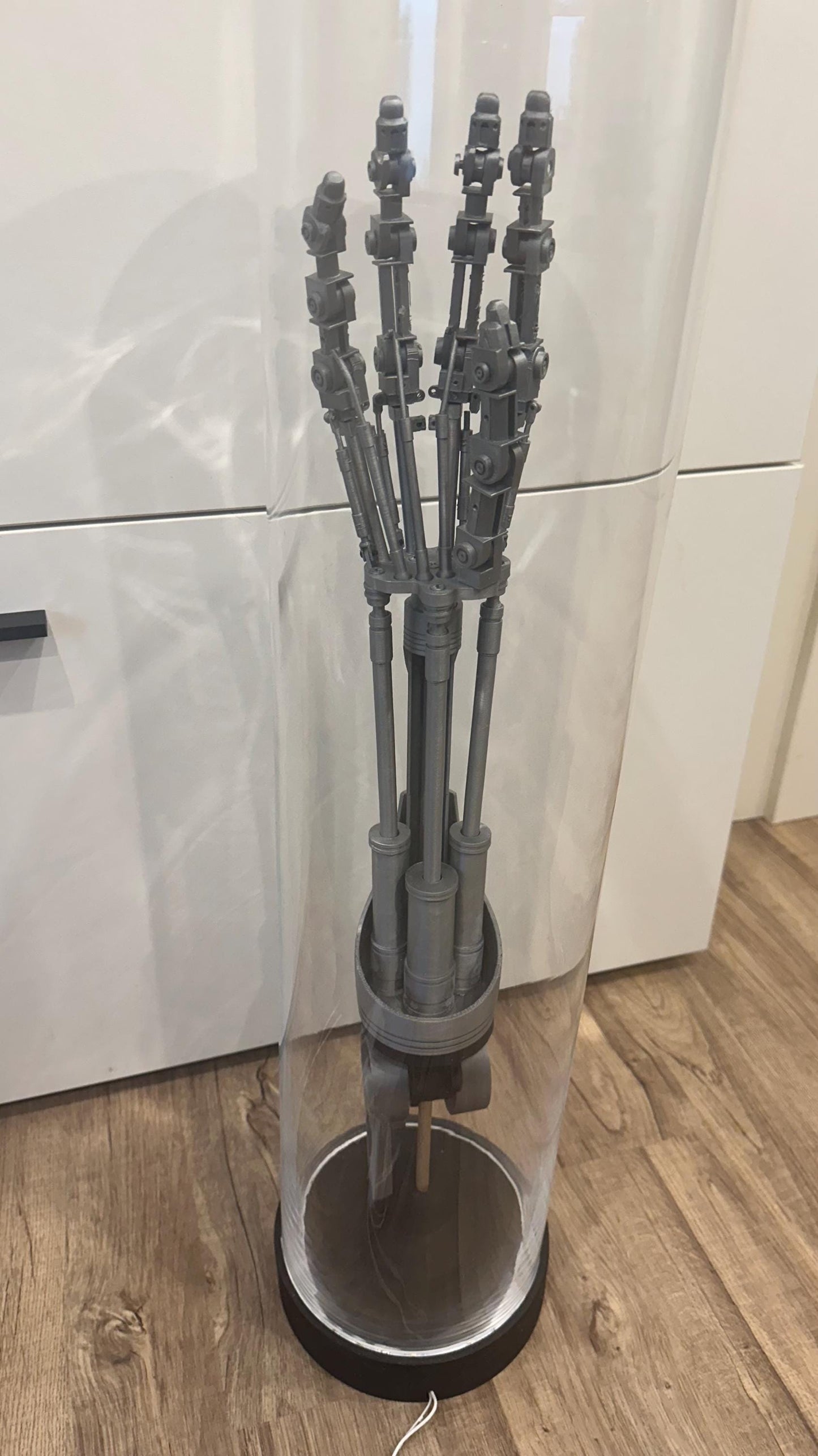 Terminatorlampe T2-T800 - Endoskelett