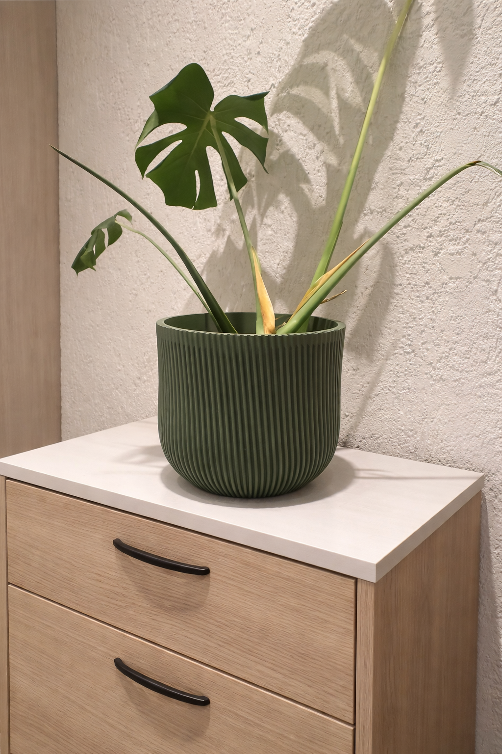 Barhöft Blumentopf • 3D Druck • Individuell gestaltbar in 4 Größen • Übertopf (Kopie)