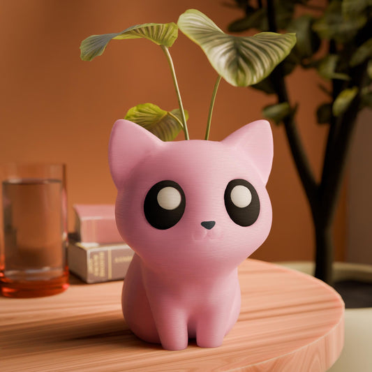 Cat Planter - Katzen Pflanztopf - Malibu / Übertopf