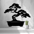 2d Wanddeko Bonsai / Wall Art