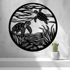 2d Wanddeko Schildkröten / Turtles / Wall Art