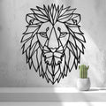 2d Wanddeko Löwe / Lion / Wall Art