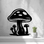 2d Wanddeko Pilze / Mushrooms / / Wall Art