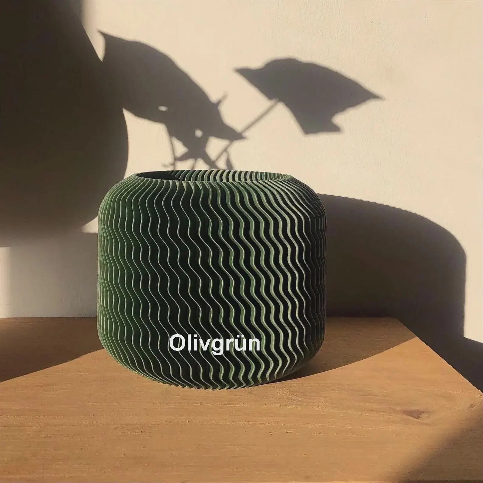 Malibu Pot • 3D Druck • Individuell gestaltbar in 7 Größen • Übertopf (Kopie)