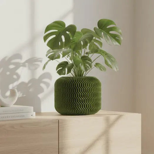 Malibu Pot • 3D Druck • Individuell gestaltbar in 7 Größen • Übertopf (Kopie)