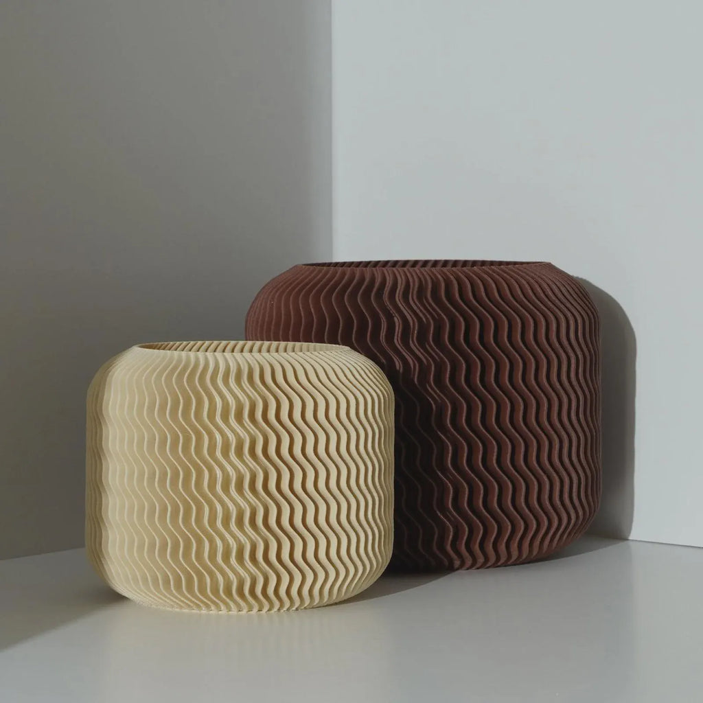 Malibu Pot • 3D Druck • Individuell gestaltbar in 7 Größen • Übertopf (Kopie)
